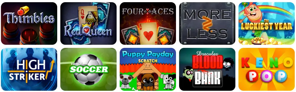 Jeux en ligne ARES CASINO